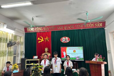 ĐẠI HỘI LIÊN ĐỘI TRƯỜNG THCS TỐNG VĂN TRÂN NĂM HỌC 2025-2026