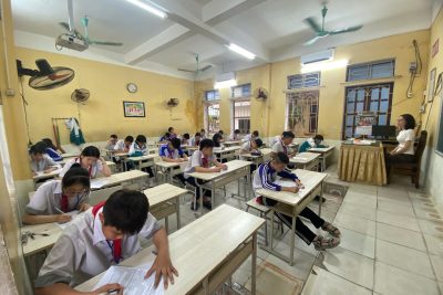Khối 9 Trường THCS Tống Văn Trân tham gia khảo sát chất lượng lần 2 năm học 2025–2026 theo đề Sở GD&ĐT
