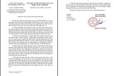 Tăng cường tuyên truyền bảo vệ tài nguyên, môi trường và ứng phó biến đổi khí hậu tại Trường THCS Tống Văn Trân